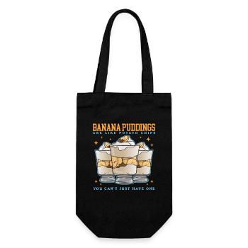 Banana Pudding Banana Pudding Gift - Gift Bag for Bottles - black - Front