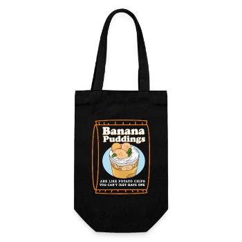 Banana Pudding Banana Pudding Gift - Gift Bag for Bottles - black - Front