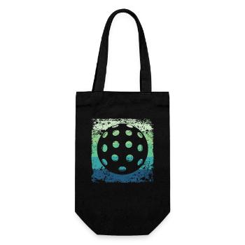 Wiffleball Club Retro Pickleball Team - Gift Bag for Bottles - black - Front