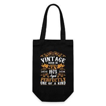 Mai 1975 Anniversaire May 1975 Cadeau Mai 1975 - Sac à bouteille - noir - Devant