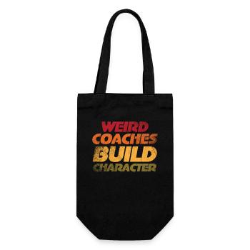 Weird Coaches Form Character Trainers - Gift Bag for Bottles - black - Front