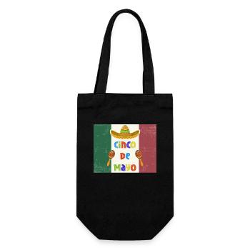 Cinco De Mayo Fiesta Mexican Gift - Gift Bag for Bottles - black - Front