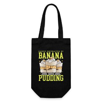 Banana Pudding Banana Pudding Gift - Gift Bag for Bottles - black - Front