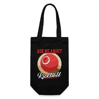 Kickball Kickball Joueur Kickballer Cadeau - Sac à bouteille - noir - Devant