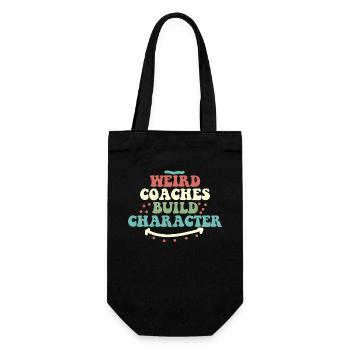 Weird Coaches Form Character Trainers - Gift Bag for Bottles - black - Front