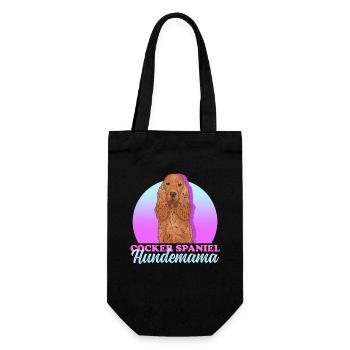 Cocker Spaniel Dog Mom | Cocker Spaniel Gift - Gift Bag for Bottles - black - Front