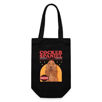 Cocker Spaniels Are Like | Cocker Spaniel Gift - Gift Bag for Bottles - black - Front