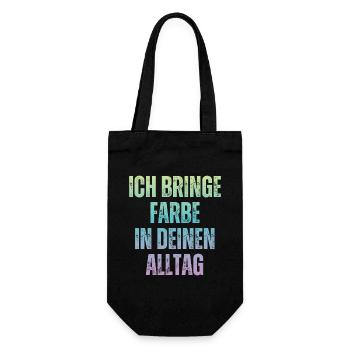 J’amène le peintre peintre papa vernisher - Sac à bouteille - noir - Devant