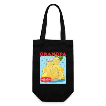 Lemonade Lemon Lemonade Effervescent Gift - Gift Bag for Bottles - black - Front