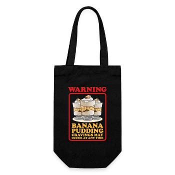 Banana Pudding Banana Pudding Gift - Gift Bag for Bottles - black - Front