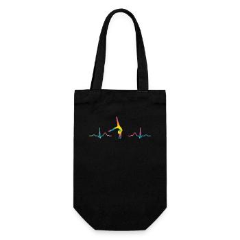 Gymnastics ECG Floor Rhythmic Gymnastics - Gift Bag for Bottles - black - Front