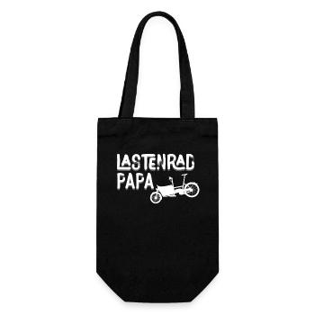 Vélo Cargo Papa Vélo Rétro Cargobike - Sac à bouteille - noir - Devant