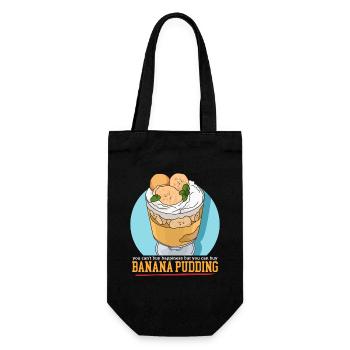 Banana Pudding Banana Pudding Gift - Gift Bag for Bottles - black - Front