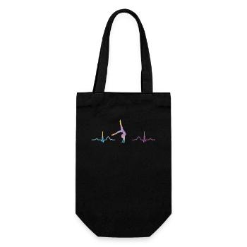 Gymnastics ECG Floor Rhythmic Gymnastics - Gift Bag for Bottles - black - Front