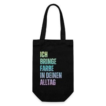 J’amène le peintre peintre papa vernisher - Sac à bouteille - noir - Devant