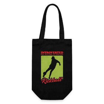 Kickball Kickballer Kickball Cadeau de joueur - Sac à bouteille - noir - Devant