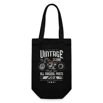 Moto Vintage Moto Moto Anniversaire 2008 - Sac à bouteille - noir - Devant