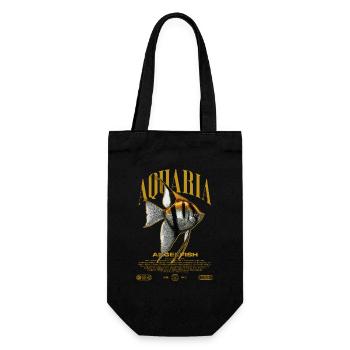 Altum Kaiserfisch Cichlid Fish Keeper Streetwear - Geschenkbeutel für Flaschen - Schwarz - Vorne