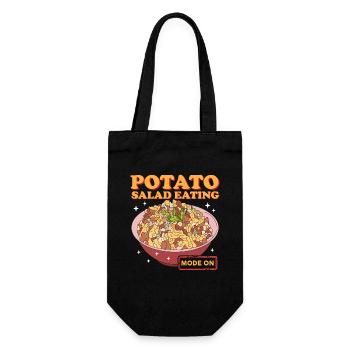 Salade de pommes de terre Cadeau de salade de pommes de terre - Sac à bouteille - noir - Devant