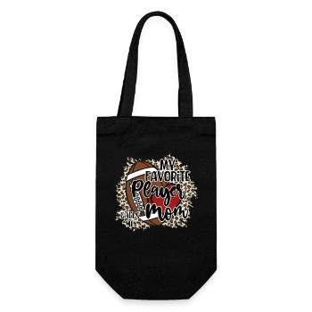 Ma joueuse préférée m’appelle Mama Football - Sac à bouteille - noir - Devant
