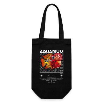 Flowerhorn Cichlid Monster Fish Keeper Streetwear - Sac à bouteille - noir - Devant