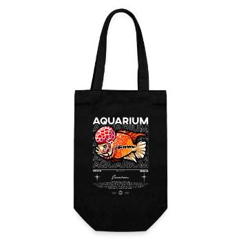 Flowerhorn Cichlid Monster Fish Keeper Streetwear - Sac à bouteille - noir - Devant