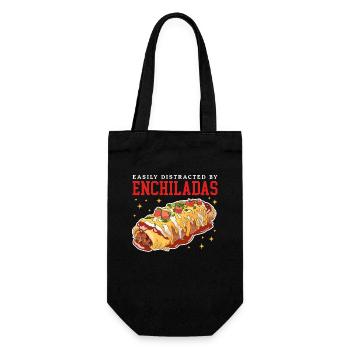Enchilada Mexican Enchiladas Gift - Gift Bag for Bottles - black - Front