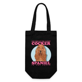 Cocker Spaniel Maman Cocker Spaniel Cadeau - Sac à bouteille - noir - Devant