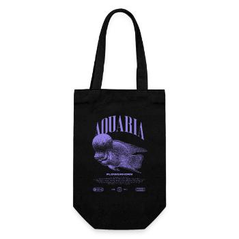 Flowerhorn Cichlid Fish Keeper Streetwear - Sac à bouteille - noir - Devant