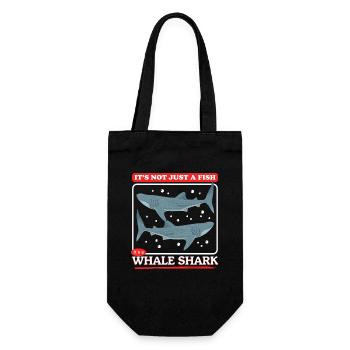 Whale Shark Whale Shark Whale Shark Gift - Gift Bag for Bottles - black - Front