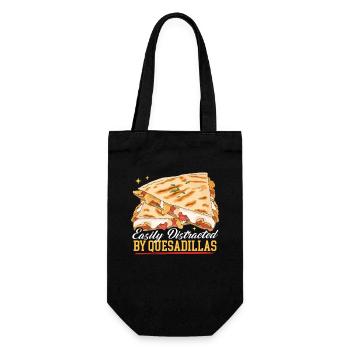 Quesadilla Tortillas Quesadillas Gift - Gift Bag for Bottles - black - Front