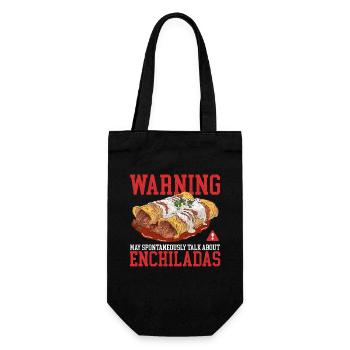 Enchilada Mexican Food Enchiladas Gift - Gift Bag for Bottles - black - Front