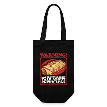Enchilada Mexican Enchiladas Gift - Gift Bag for Bottles - black - Front