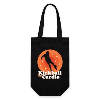 Kickball Kickballer Kickball Cadeau de joueur de kickball - Sac à bouteille - noir - Devant
