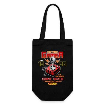 Vintage Gamer depuis 1968 Drôle d’anniversaire Gaming - Sac à bouteille - noir - Devant