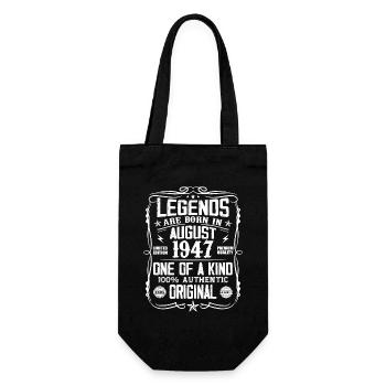 Légendaire depuis août 1947 - Millésime Août 1947 - Sac à bouteille - noir - Devant