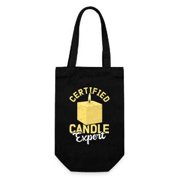 Candles Candle Maker Wax Sculptor Gift - Gift Bag for Bottles - black - Front