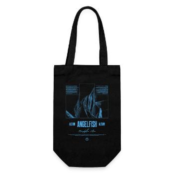 Altum Kaiserfisch Buntbarsch Aquarium Fischhalter - Geschenkbeutel für Flaschen - Schwarz - Vorne