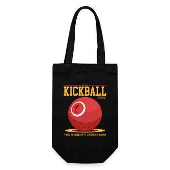 Kickball Kickballer Kickball Player Cadeau - Sac à bouteille - noir - Devant