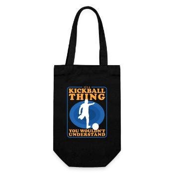 Kickball Kickball Player Kickballer Cadeau - Sac à bouteille - noir - Devant