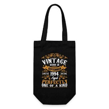 1994 Septembre 1994 Cadeau 30e Anniversaire 1994 - Sac à bouteille - noir - Devant