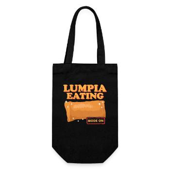 Lumpia Loempia Spring Roll Gift - Gift Bag for Bottles - black - Front