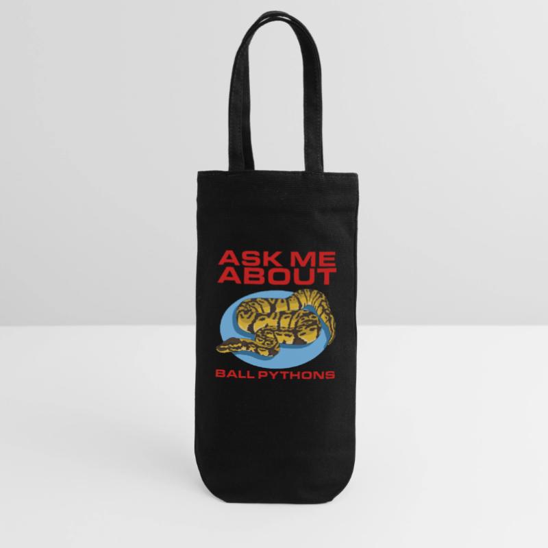 Roi Python Python Serpent Cadeaux Sac à bouteille