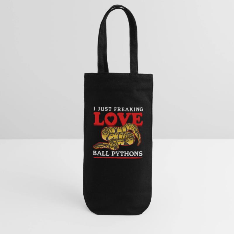 Königspython Schlangen Python Geschenke Geschenkbeutel für Flaschen