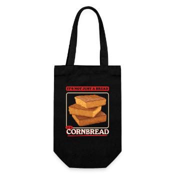Cornbread Cornbread Gifts - Gift Bag for Bottles - black - Front