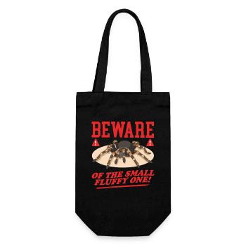 Tarantula Tarantula Spider Gift - Gift Bag for Bottles - black - Front