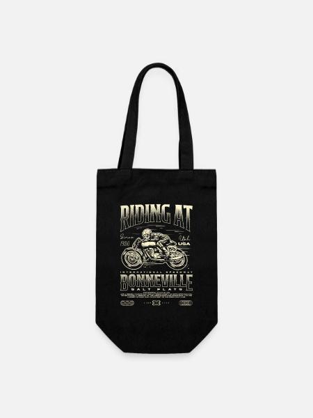 Bonneville Salt Flats Moto Anniversaire 1930 - Sac à bouteille - noir