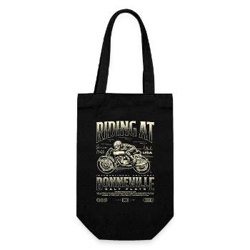 Bonneville Salt Flats Moto Anniversaire 1945 - Sac à bouteille - noir - Devant