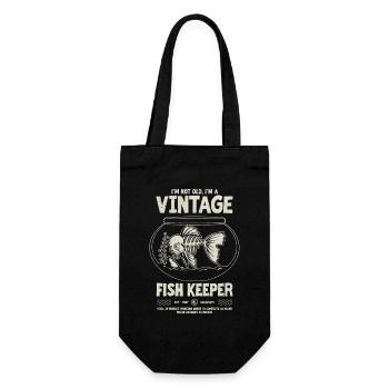 Vintage Fish Keeper Poisson Tropical Anniversaire 1967 - Sac à bouteille - noir - Devant