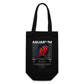 Oscar Fish Monster Fish Keeper Streetwear - Sac à bouteille - noir - Devant